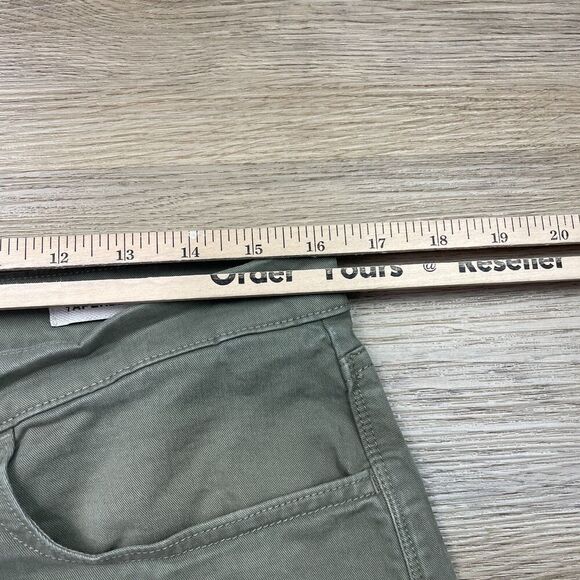 Flint Tinder Pants Mens 33x30 Green 365 HB Athletic Tapered Fit Stretch - Picture 10 of 12